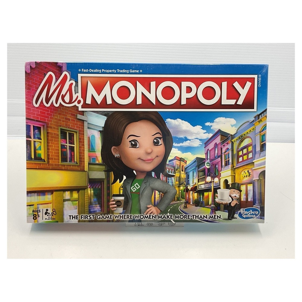 Hasbro Ms. Monopoly Board Game Factory Sealed‎ 2018